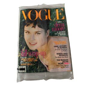 Vogue October 1995 – Factory Sealed Subscriber Issue (Demi Moore Cover)